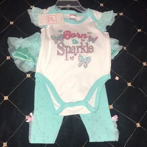 3/6 mos baby girl outfit